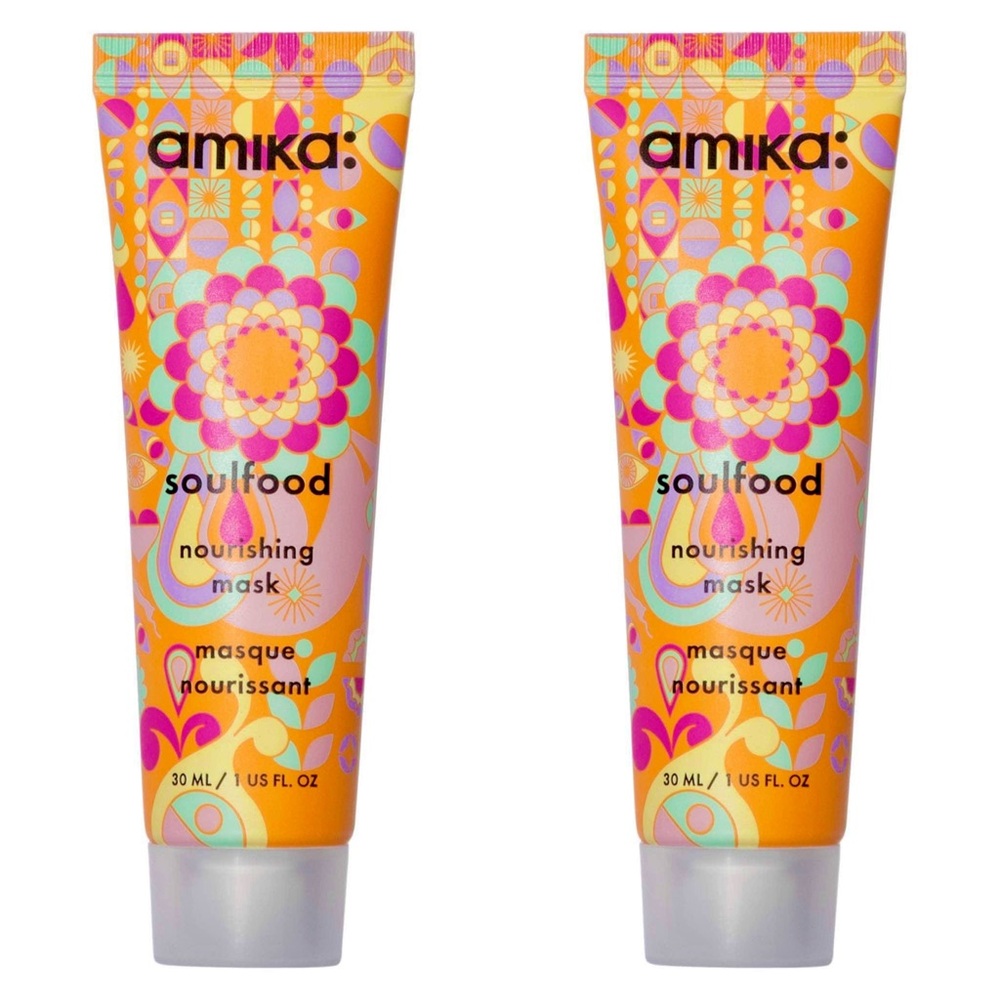 Amika Soulfood Nourishing Mask - 2 pack set (1 oz each)